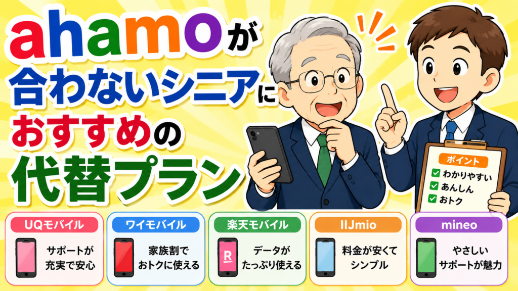 ahamo代替プラン