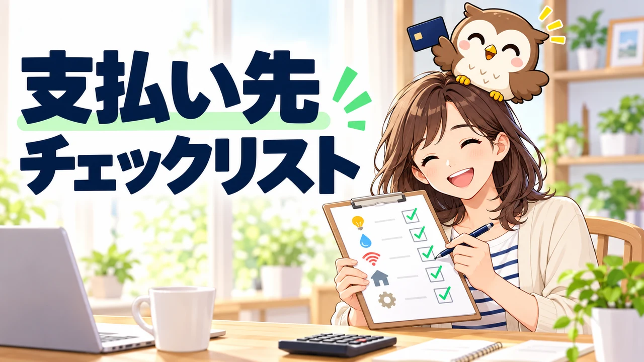 クレジットカード変更後の手続きと確認方法のイラスト