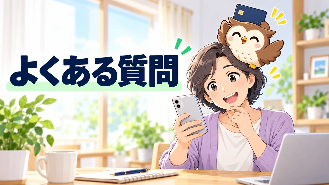 クレジットカード変更後の手続きと確認方法のイラスト
