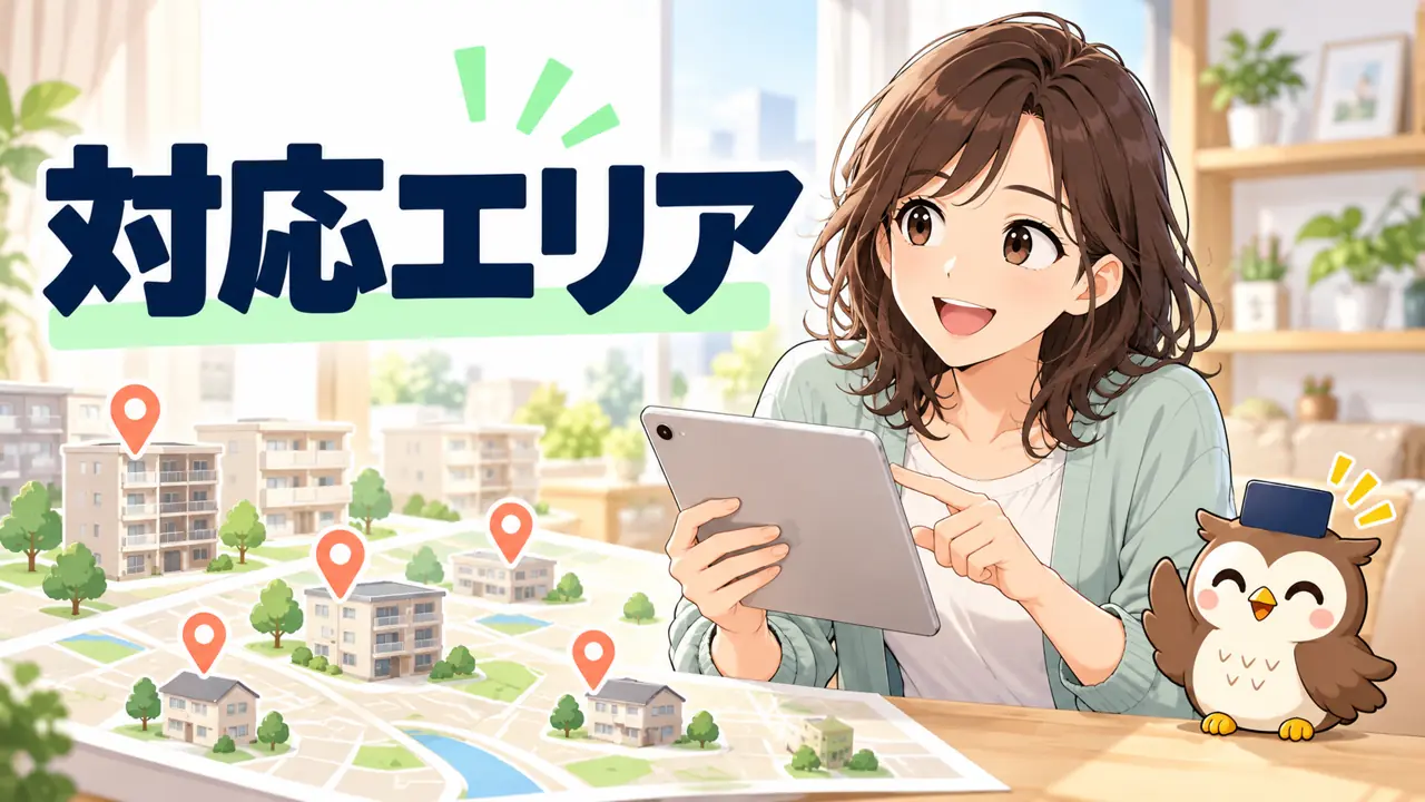 10ギガ光回線の対応エリアとマンションの注意点のイラスト