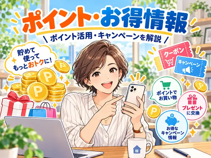 ポイント・お得情報の比較・解説