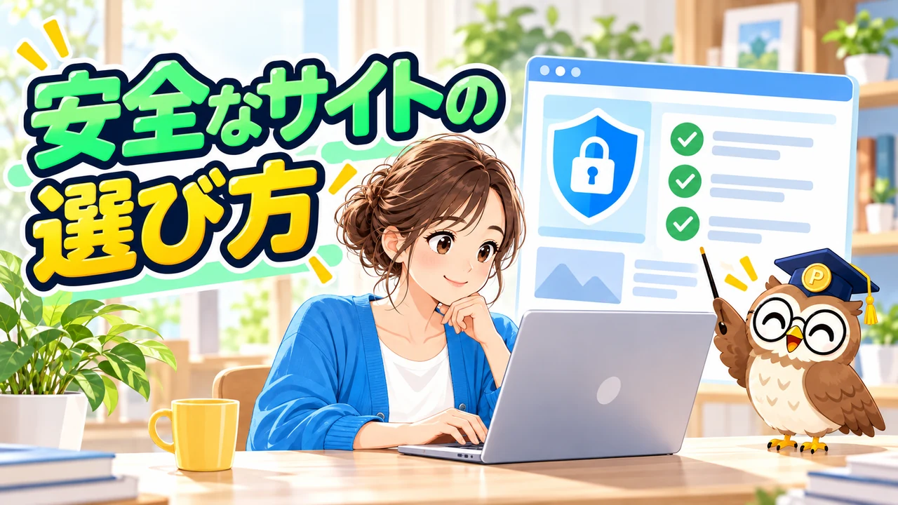 運営会社と交換条件を確認して安全なポイントサイトを選ぶ